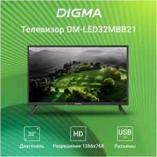 Телевизор LED DIGMA DM-LED32MBB21 HD