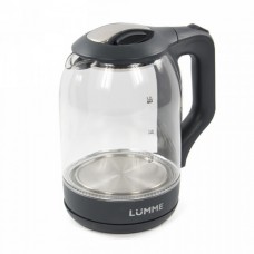 Чайник LUMME LU-141 (серый гранит, стекло)