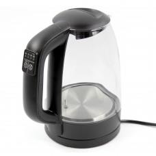 MARTA MT-1099 черный жемчуг чайник стеклянный