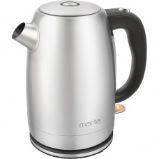 MARTA MT-4559 черный жемчуг чайник металлический