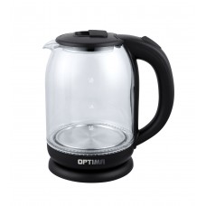 Чайник OPTIMA EK-1804G (1,8л, 2200Вт.,пов. на 360 градусов, корп. из стекла)