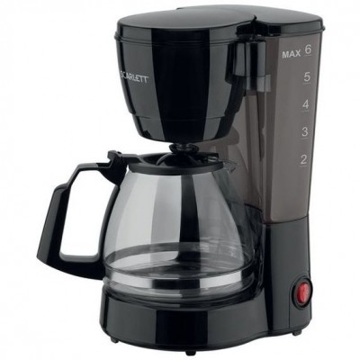Кофеварка капельная SCARLETT SC-CM33018 (черный)