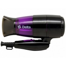 Фен DELTA DL-0907 черный/фиолетовый